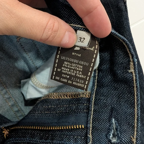 7 For All Mankind Bootcut Jeans Blue Size 32 - Picture 6 of 8